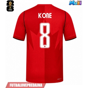 Lacne Muži Futbalové dres Kanada Ismael Kone #8 MS 2026 Krátky Rukáv - Domáci